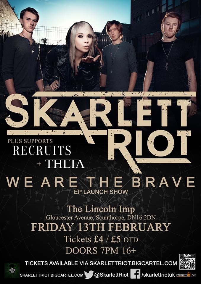 New EP // Skarlett Riot ‘WE ARE THE&nbsp;BRAVE’