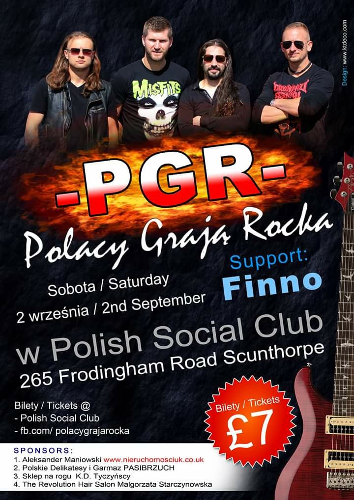 Polish Rock Night // PGR Polacy Grają Rocka + FINNO