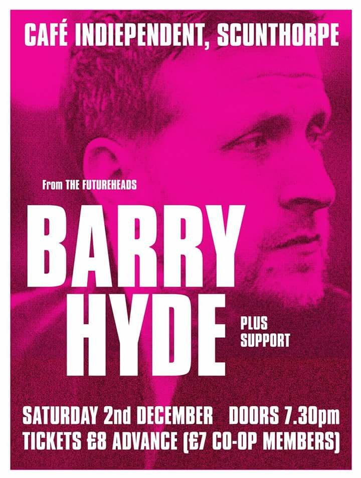 Barry Hyde from The Futureheads // Cafè&nbsp;INDIE