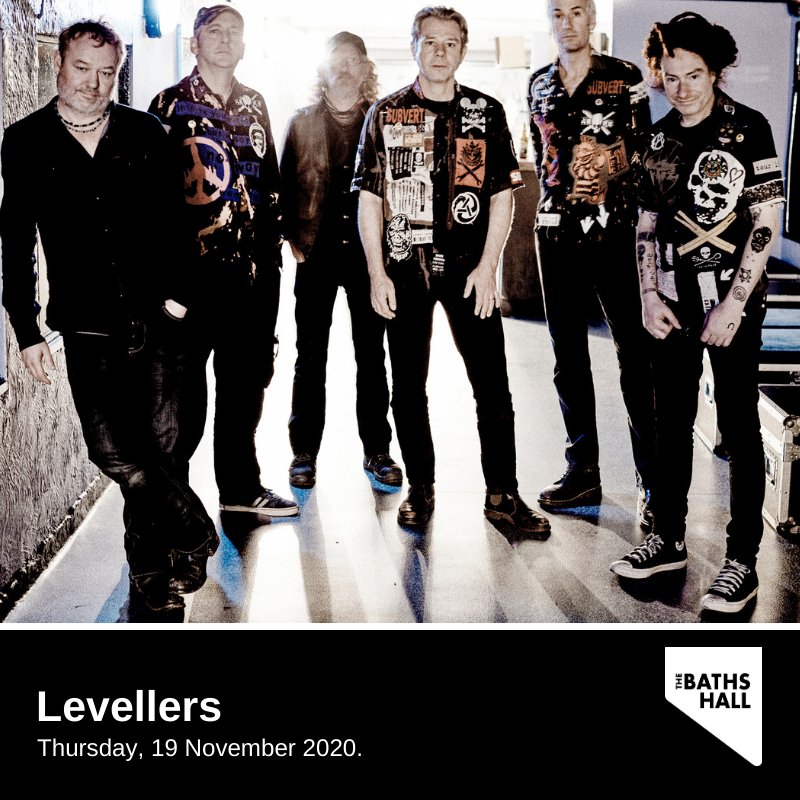 Levellers are coming to The Baths Hall next year!