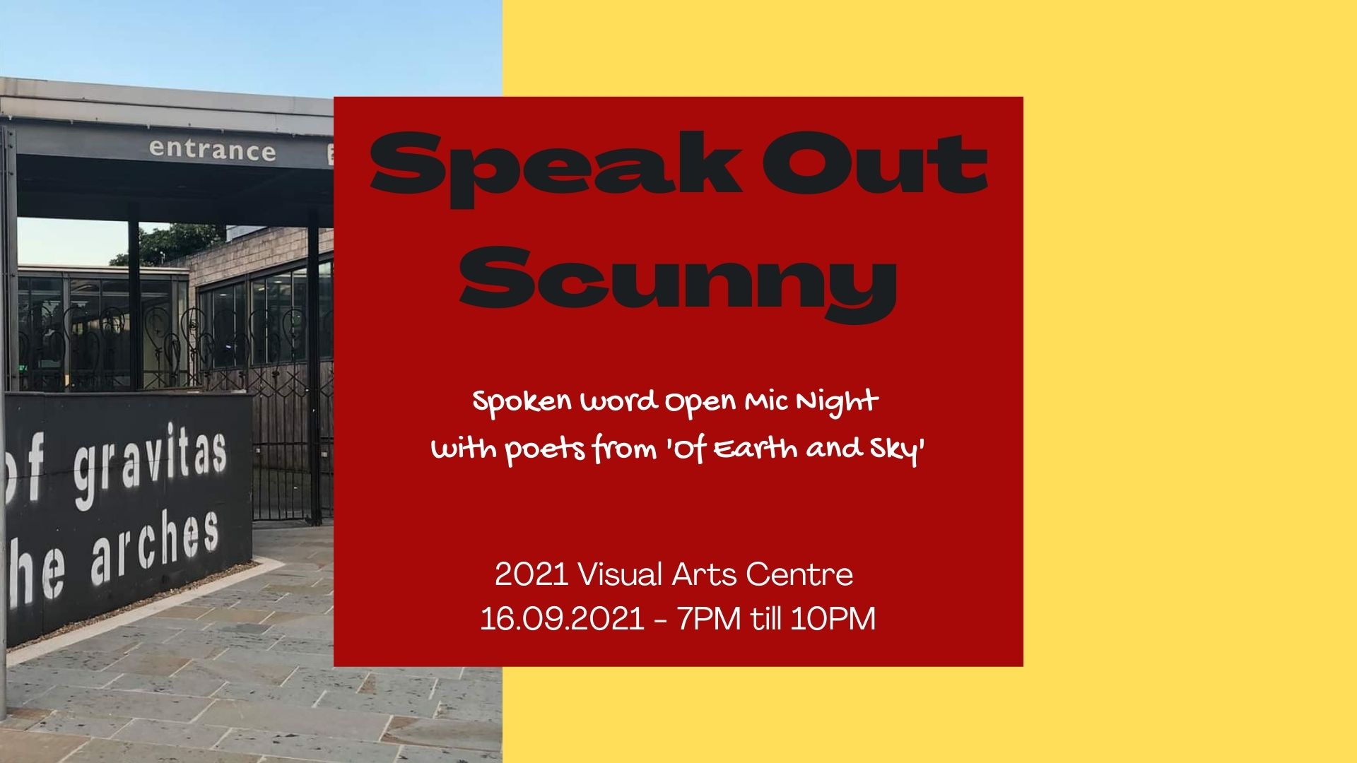 Speak Out Scunny Open Mic