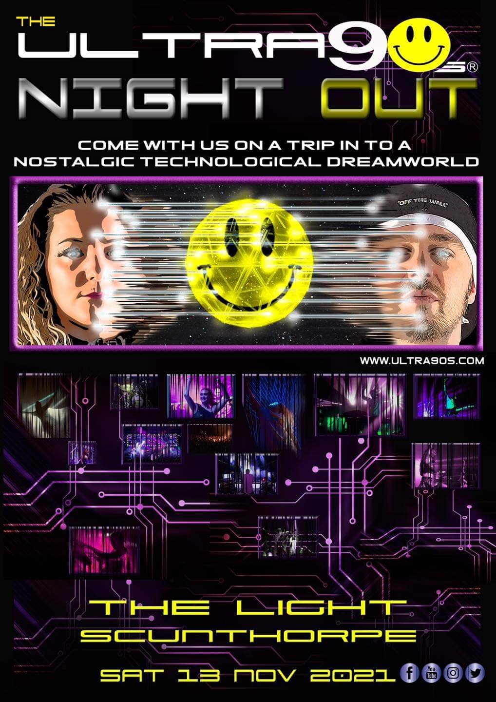 Europe’s Official 90’s Dance Anthem Show Saturday 13th Nov