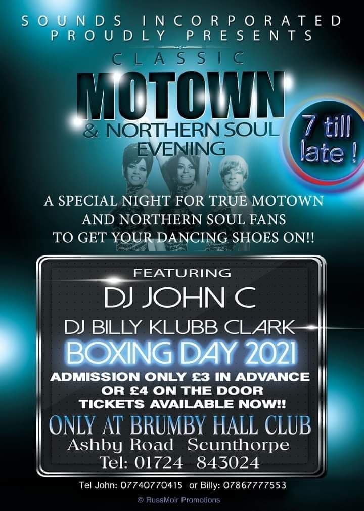 Are You A Soul & Motown Fan? // Scunthorpe&nbsp;Events