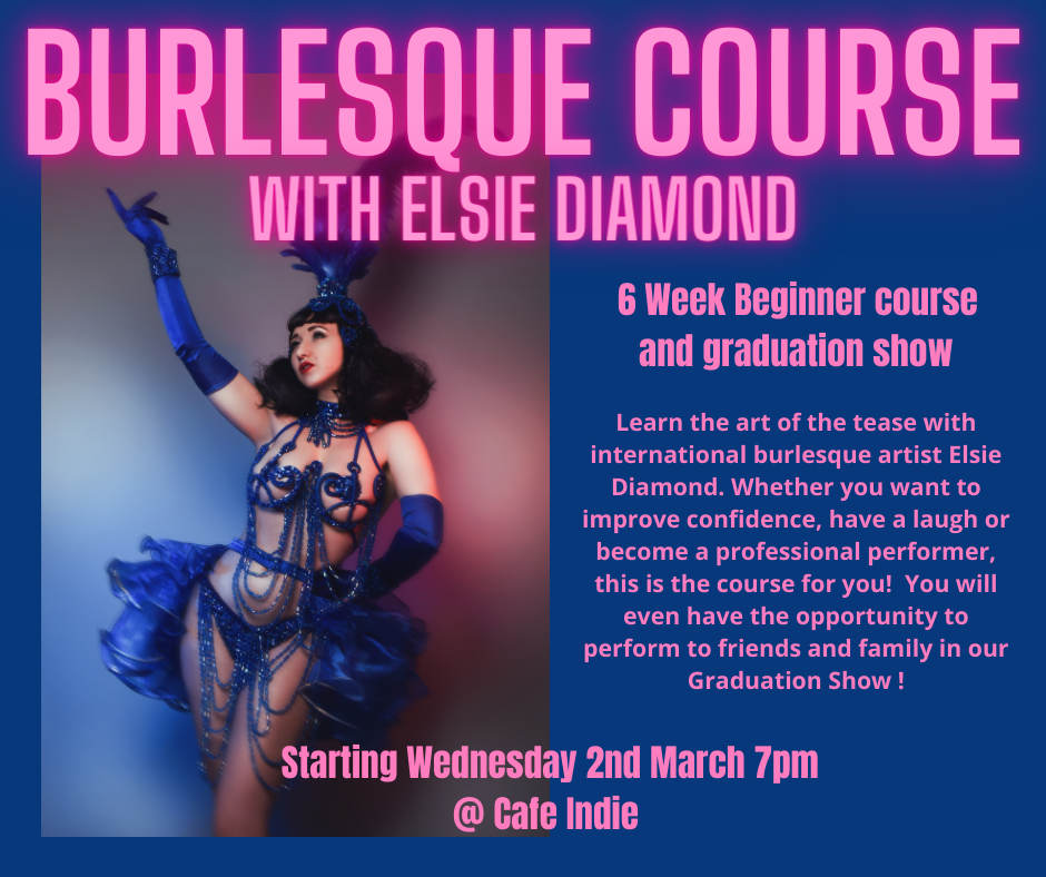Scunthorpe Beginners Burlesque Course with Elsie Diamond