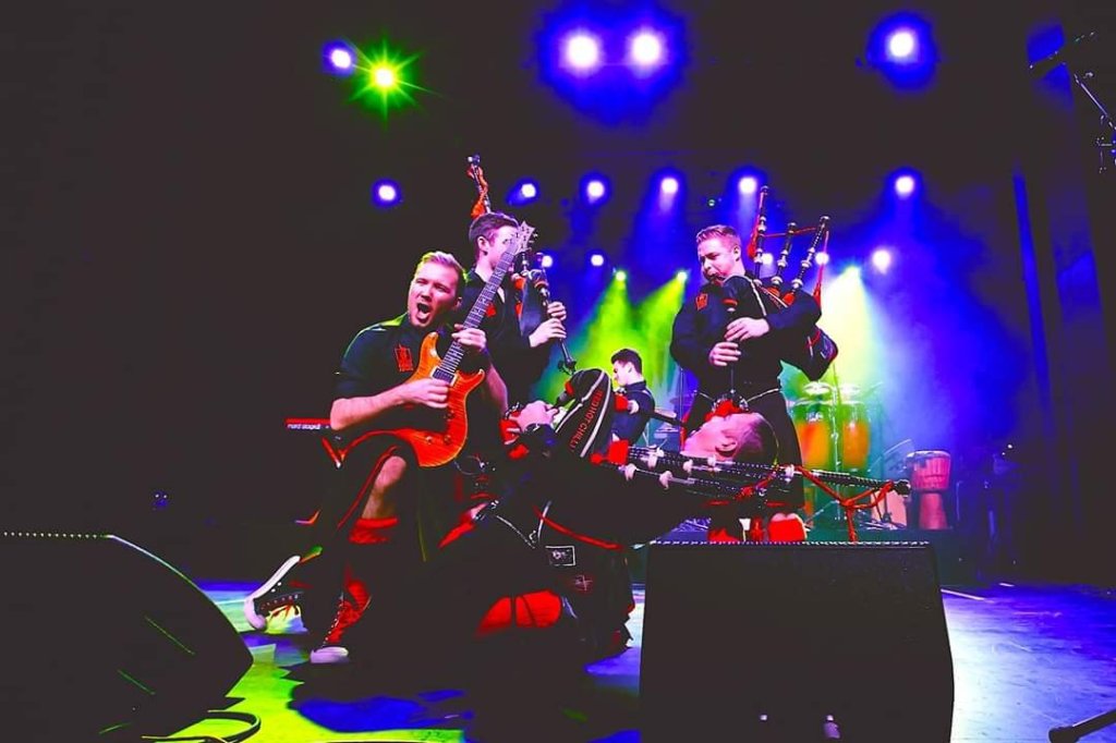 The Red Hot Chilli Pipers play Scunthorpe This April