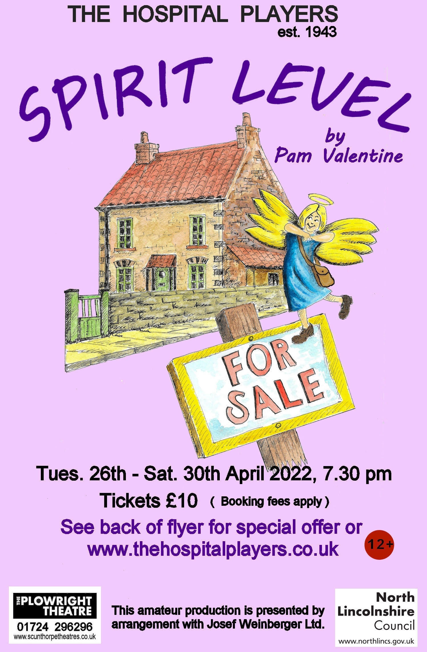 Hospital Players will raise your Spirits! // Plowright Theatre
