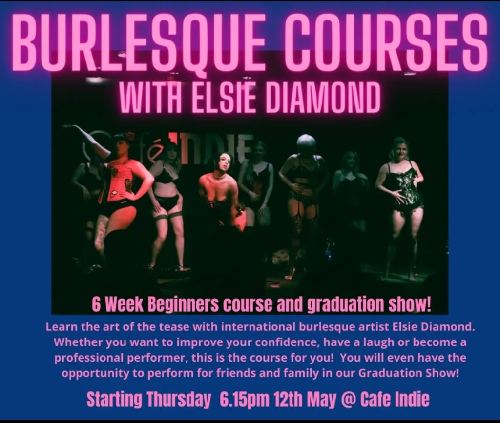 New Beginners Burlesque Course // Elsie&nbsp;Diamond