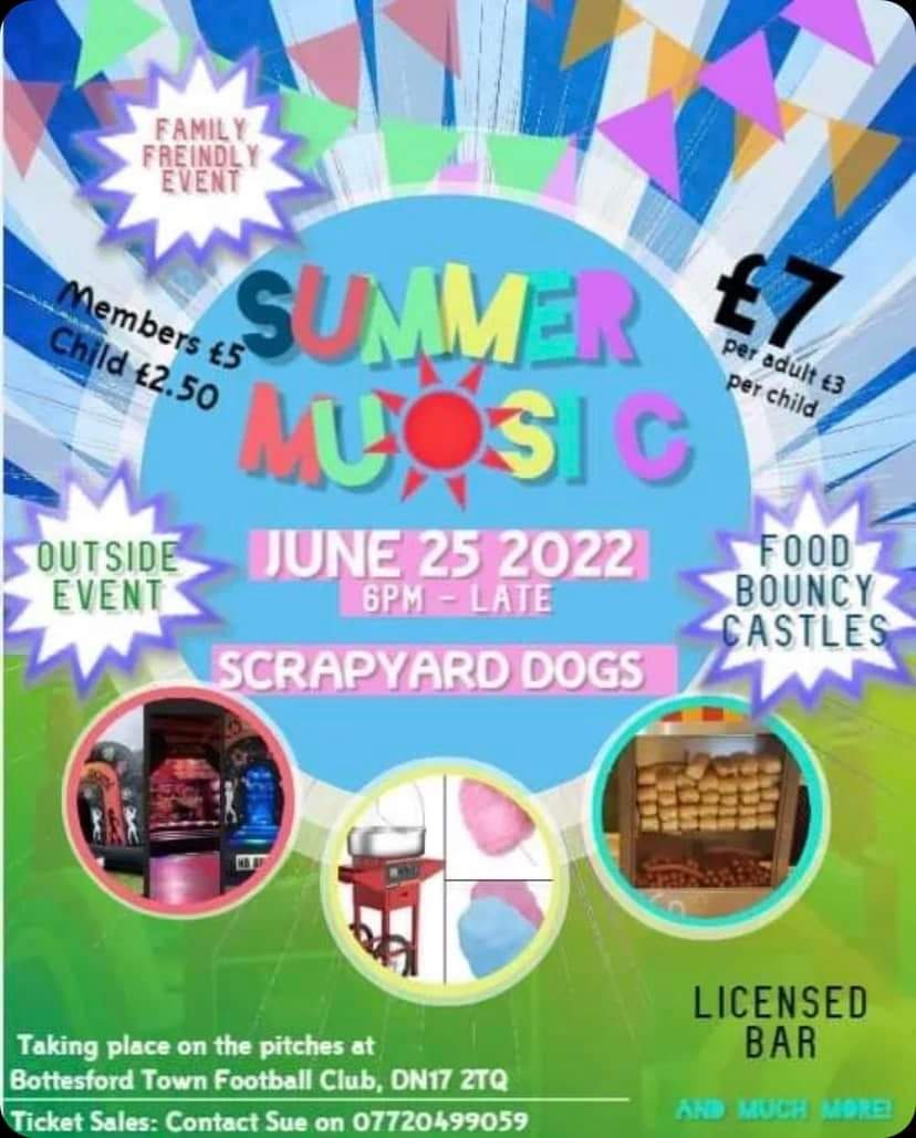 Family Outdoor Event with Live Music // Saturday 25th June