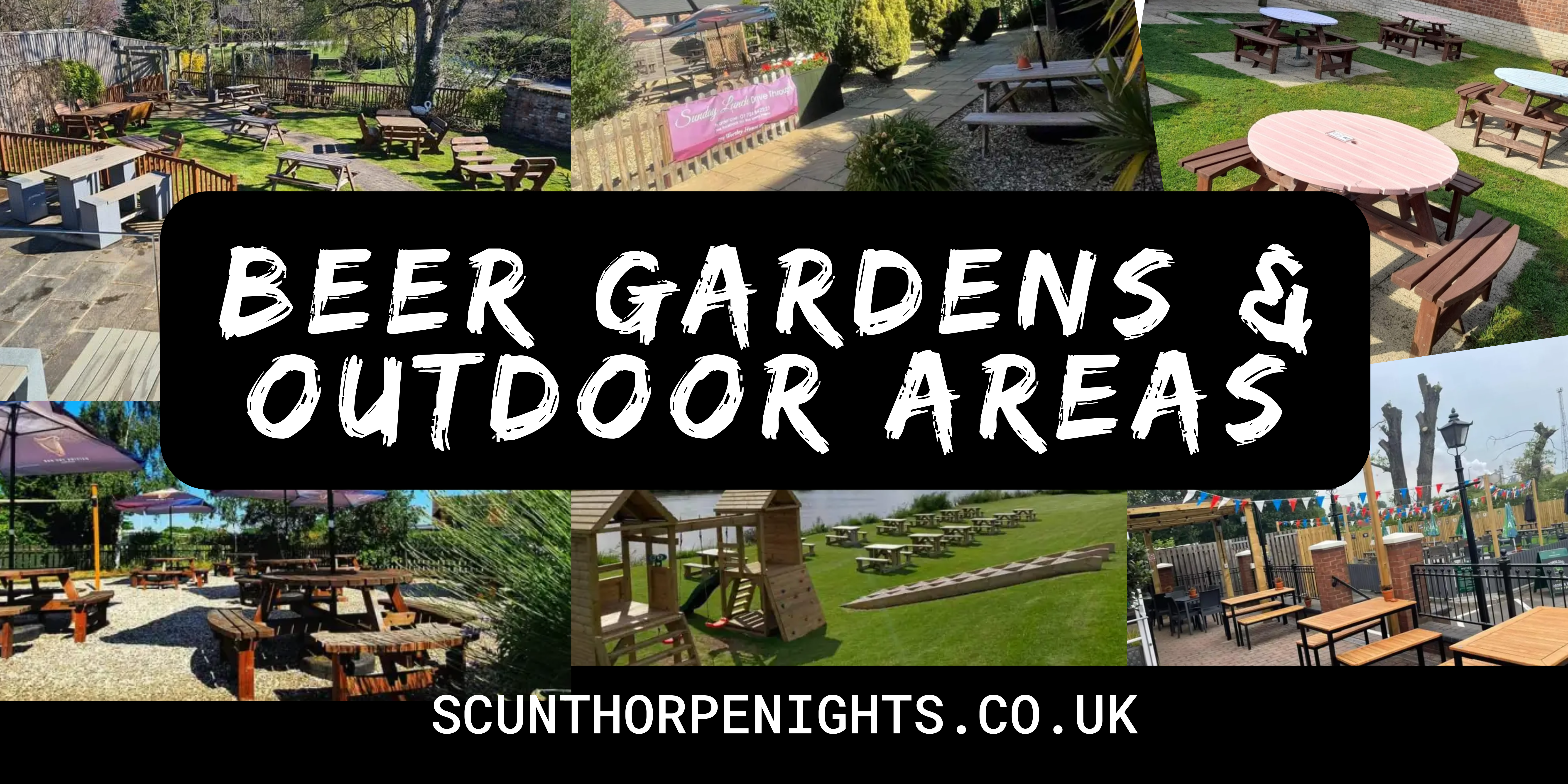 Beer Gardens and Places to Drink & Dine Outside