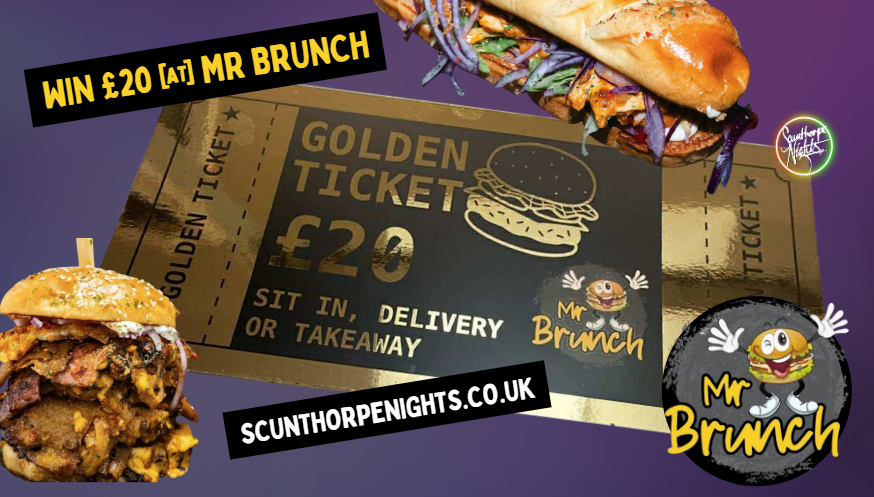 More Chances to Win a £20 Golden Ticket for Mr Brunch